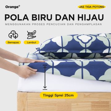 Sprei set Tinggi Sprei 25cm estetika Korea murah premium sarung bantal