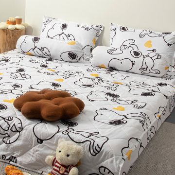 Selimut/ Bedcove dewasa Set Sprei gaya kartun Sarung Bantal Dan Sarung Guling