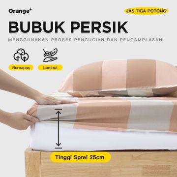 Sprei Set Tinggi Sprei 25cm bedsheet aesthetic kamar perlengkapan