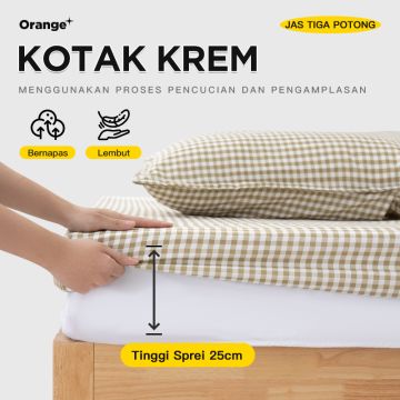 Sprei Set Tinggi Sprei 25cm bedsheet aesthetic kamar perlengkapan