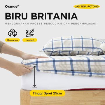 Sprei Set Tinggi Sprei 25cm bedsheet aesthetic kamar perlengkapan